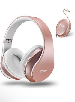 ZIHNIC Bluetooth Headphones Over-Ear,
