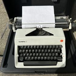 Olympia Wide-Carriage typewriter