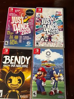 Nintendo switch just dance games (read description)