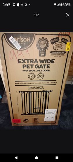 New pet safety gate