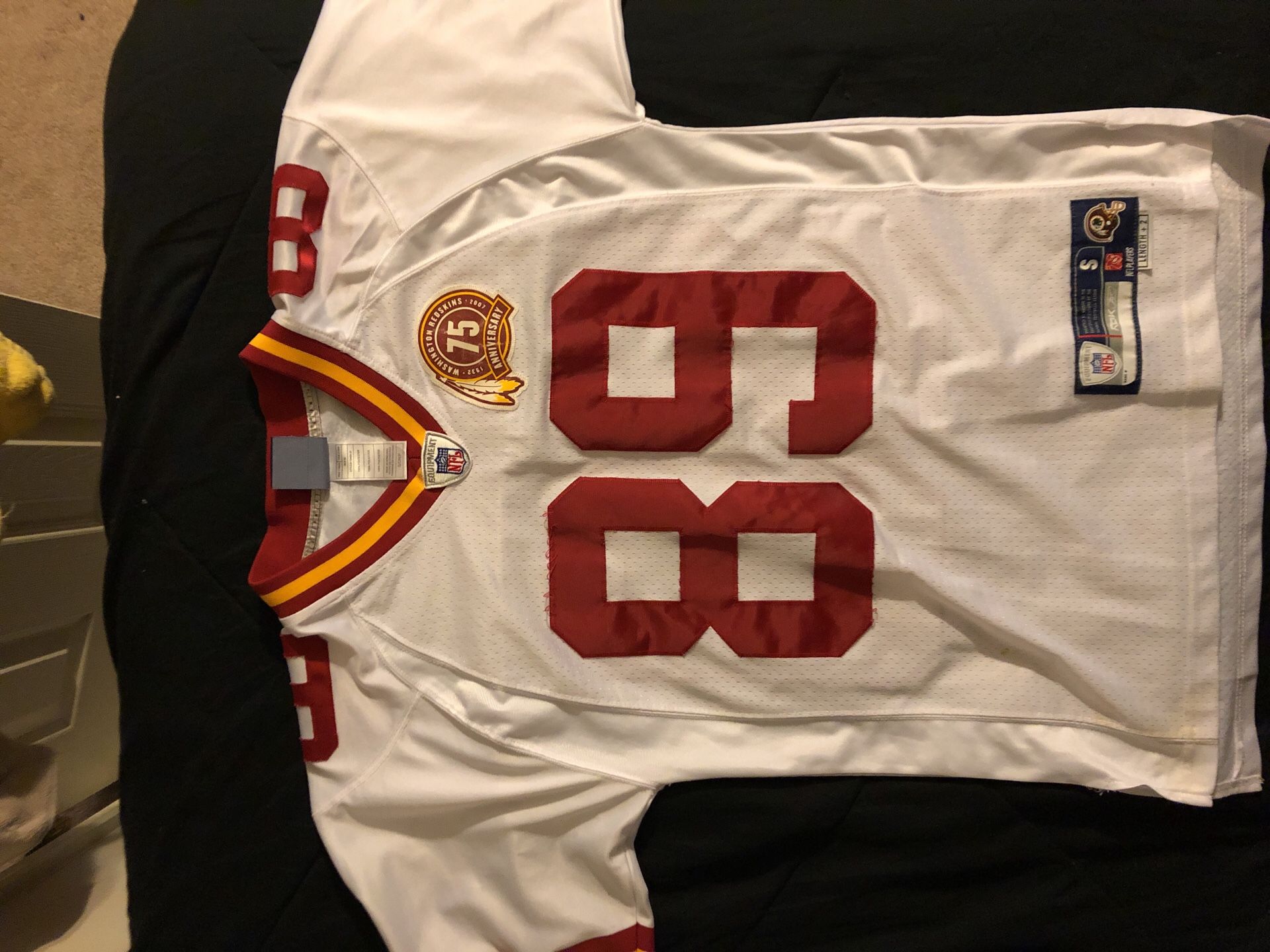 Santana Moss Redskins 75th anniversary Stitched