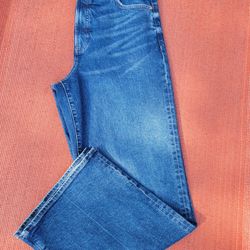 Express High Rise Wide Leg Stretch Jeans Women’s 10R Medium Wash