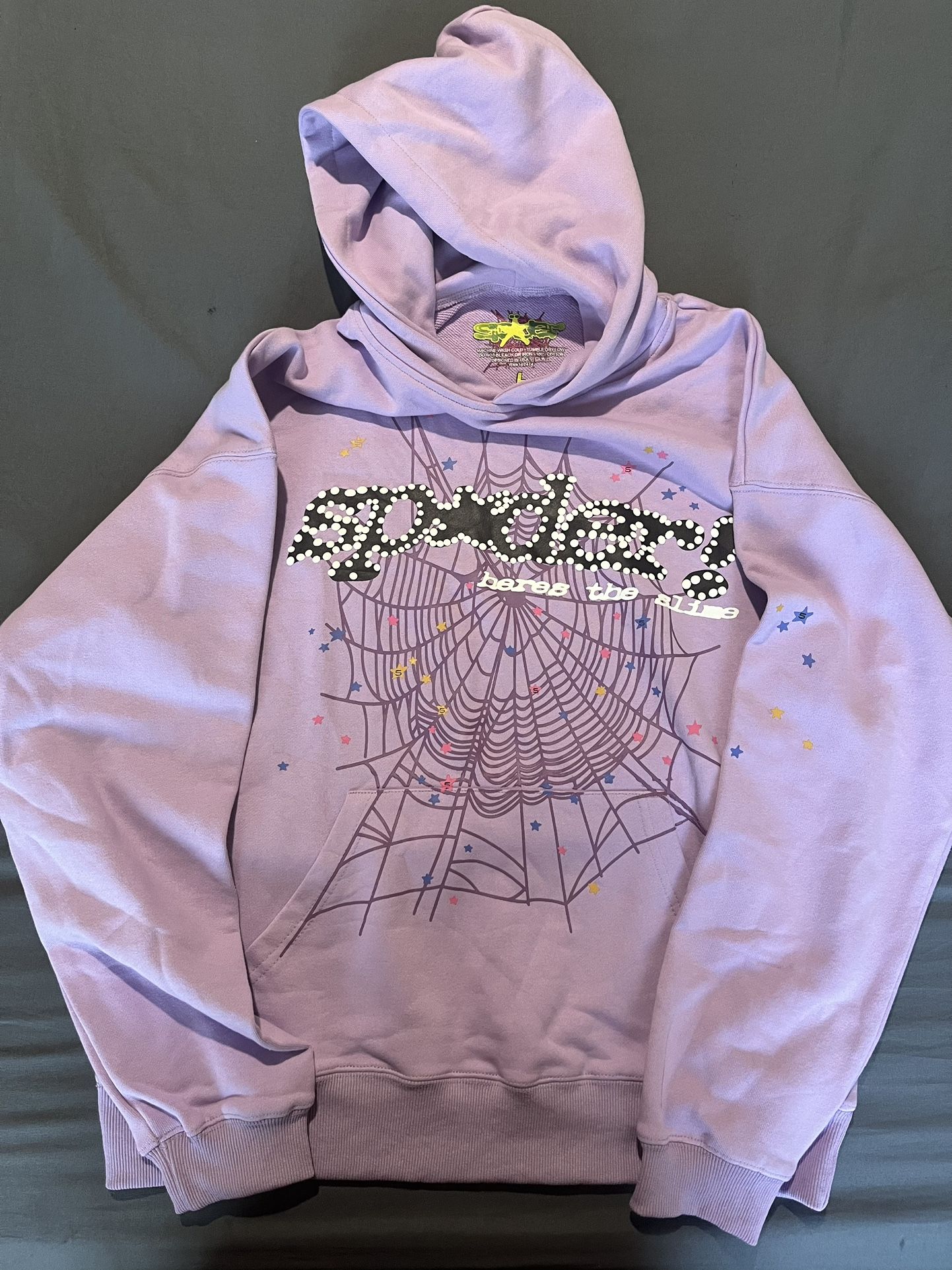 Large Sp5der "Acai" Hoodie👩🎤👩🎤