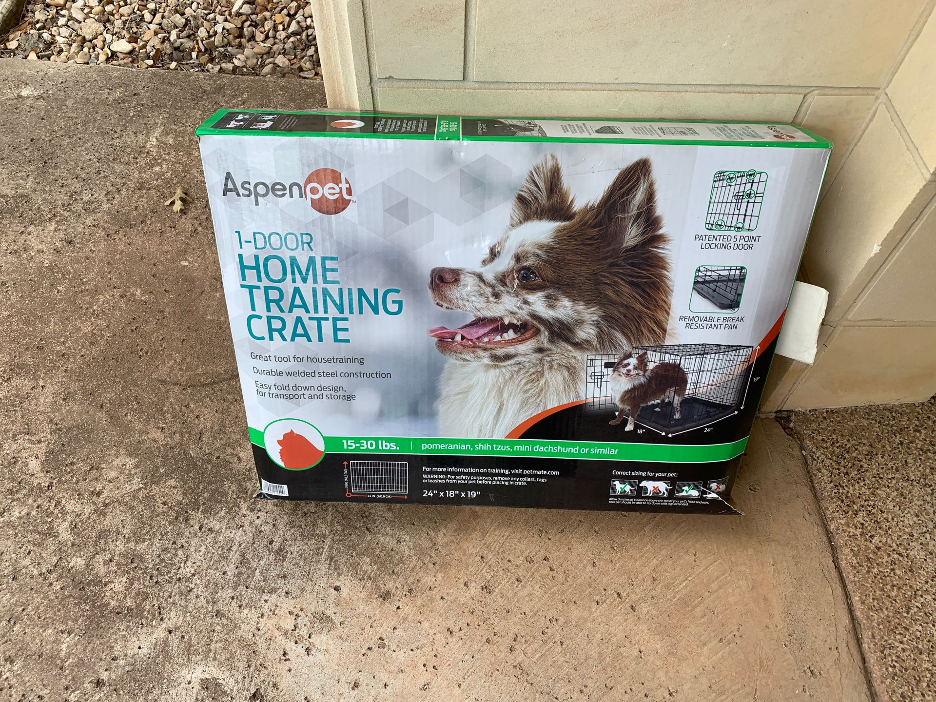 Dog crate for15-30 pound dog