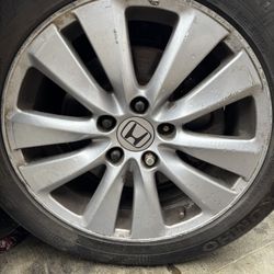 Honda Accord 2008 To 2012 Rims With Tires Used