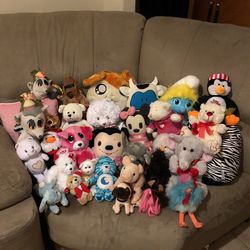 30 Peluches