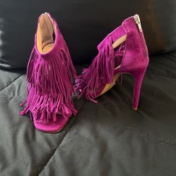 Steve Madden Purple High Heels