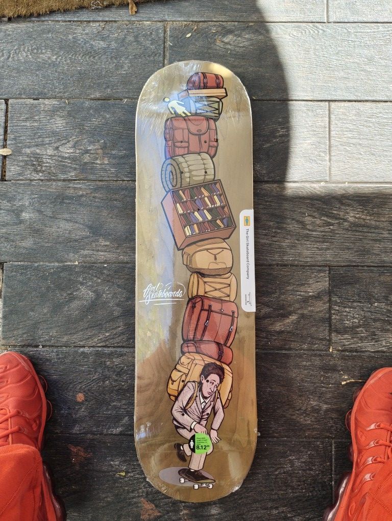 Girl Skateboards Deck 8.12