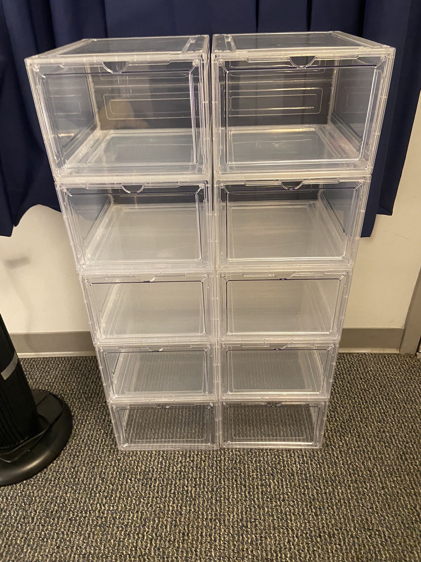 Clear Shoe Containers