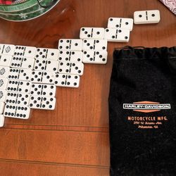 Authentic Harley Davidson Dominoes Set