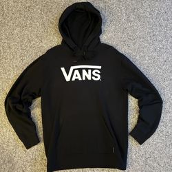 Vans Black Hoodie - Size Medium