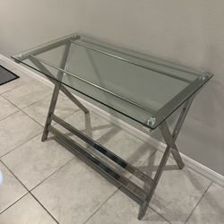 Glass Desk