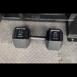 Hex Dumbbell 80lbs 