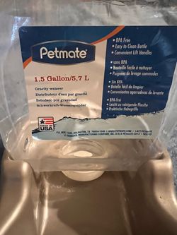 Petmate 1.5 Gallon Gravity Pet Water Dispenser