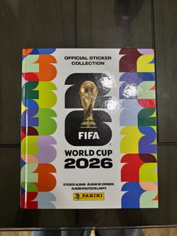 Panini FIFA World Cup 2026 Official Sticker Album - All blue stickers