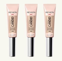 3 Pieces Of Revlon PhotoReady Candid Concealer, with Anti-Pollution, Antioxidant, Anti-Blue Light Ingredients, without Parabens, Pthalates and Fragran