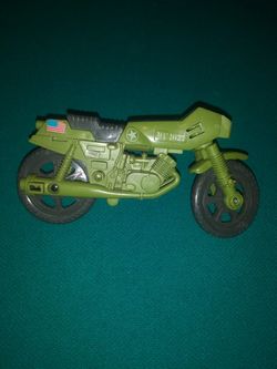 G I Joe Rapid Fire Motorcycle Vintage 1982