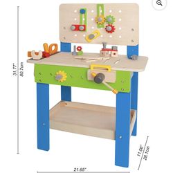 Hape Wooden Tool Bench
