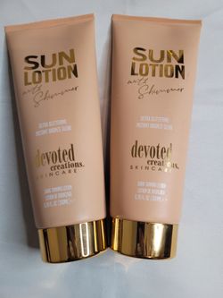 2 Devoted Creations Sun Lotion with Shimmer