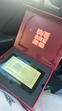 FIFA World Cup 2026 Semi-Final Souvenir Ticket Presentation Box – Dallas (July 14, 2026)