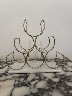 Anthropologie Marble Wine Rack