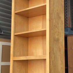 7’ Seven Tier Solid Wood Bookcase / Bookshelf / Storage Display Shelving 