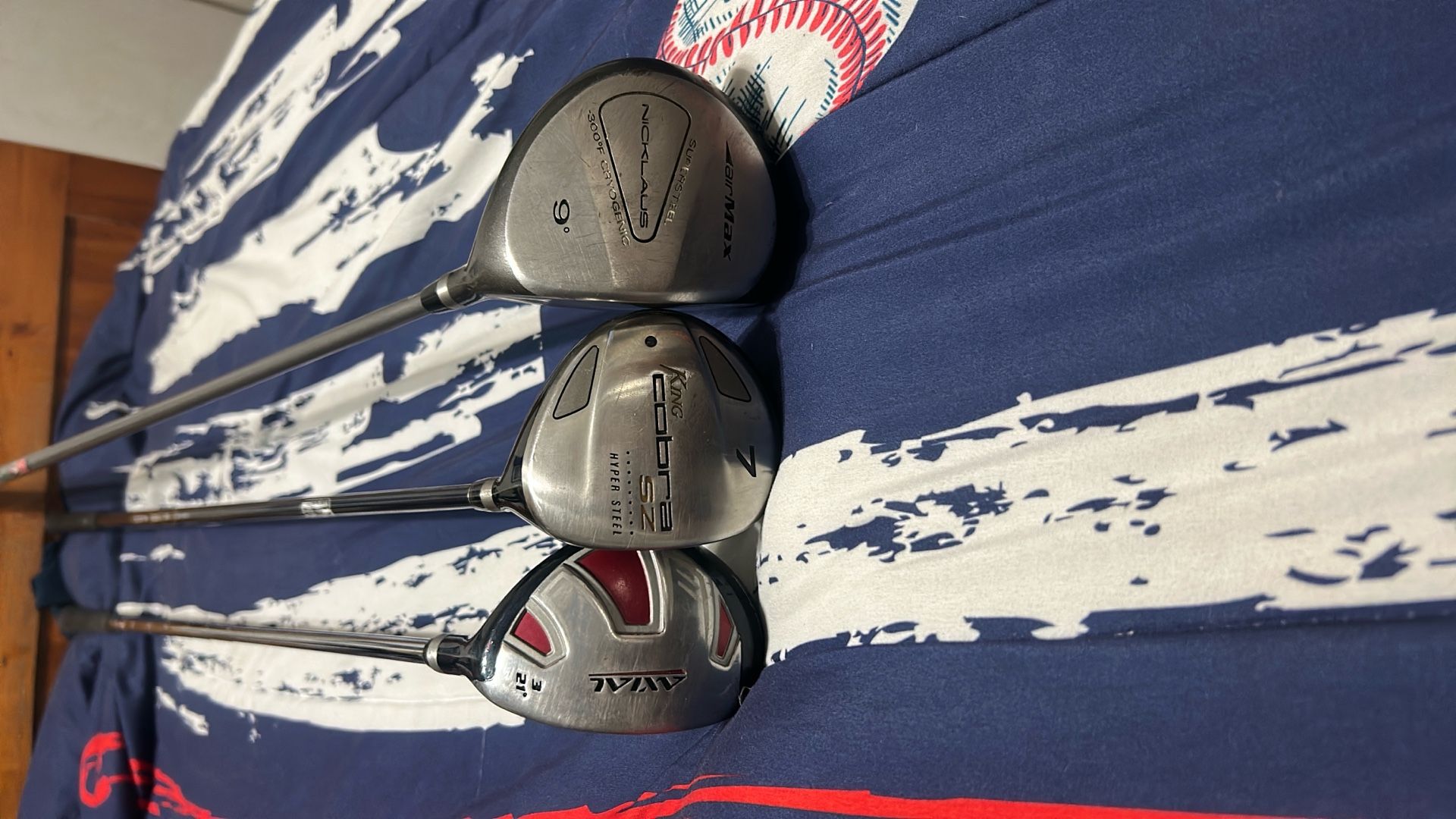 Driver, 7 Wood, 3 Hybrid Set