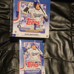 2025 Topps MLB Baseball Cards Topps Series 2 Mega & Blaster Box! 16 Packs Per Box! $70 For Both!