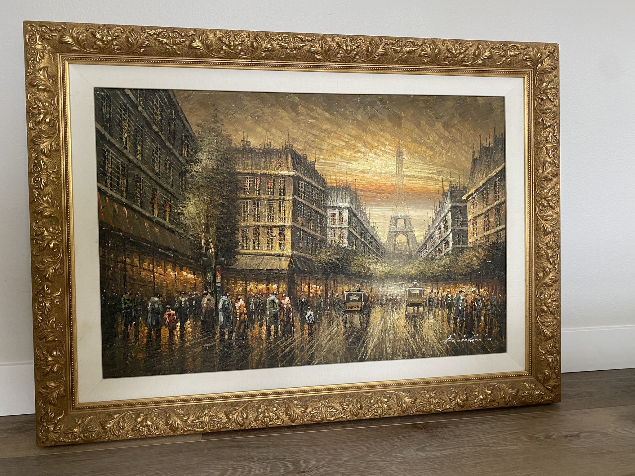 Oil Paint of Paris