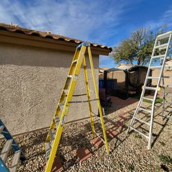 Werner 8 Foot Ladder - Good Condition 