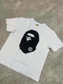 BAPE Bicolor Big Ape Head Tee 'White'