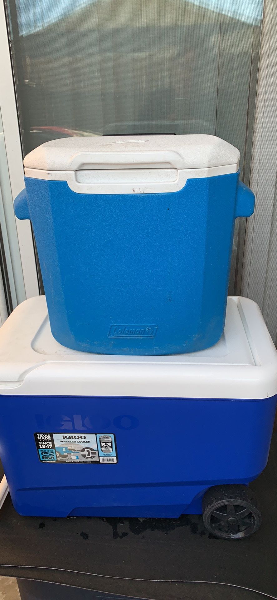 Coleman cooler