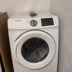 Washer and Dryer- Samsung - white - front load