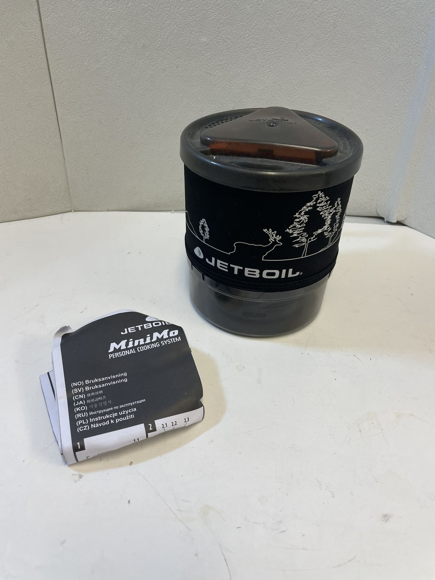 Jetboil MiniMo Camping and Backpacking Stove Personal Cooking System Outdoors