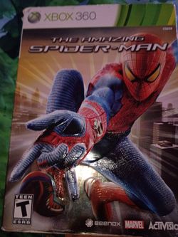 Xbox 360 the amazing spider man with slipbox and cib no scratches