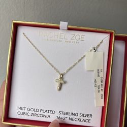 T 14kt Gold-Plated Sterling Silver Rachel Zoe Necklace