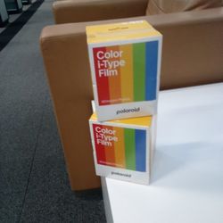 Polaroid I type Color Film 2 Boxes Of 40 Count 