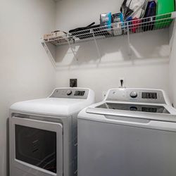 GE Washer And Dryer White Set