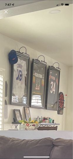 Chicago Cubs Etched Glass Jersey Frame Display Case for Sale in