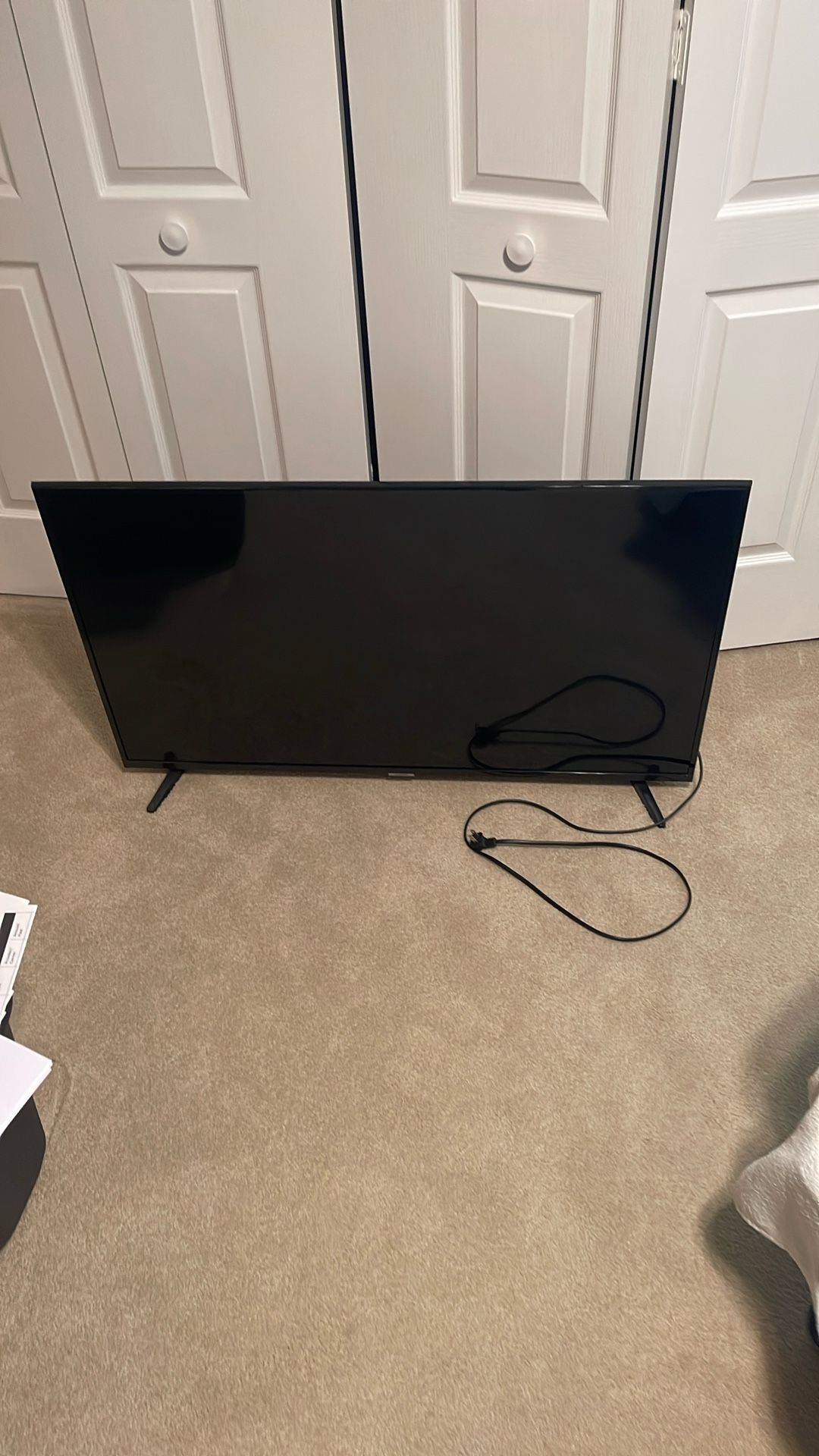 2018 Samsung 43” TV