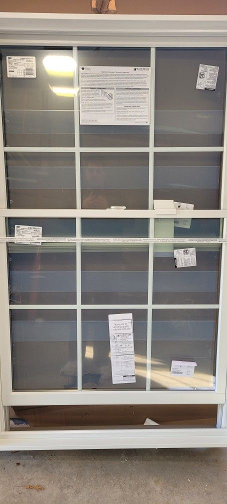 NIB Andersen 400 Series 3456 New Construction LARGE Double-Hung Windows