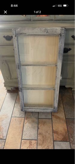 Antique Window cabinet