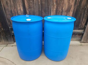 Plastic 55 Gallon Drum Barrels