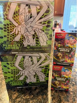 Pokémon perfect order box’s