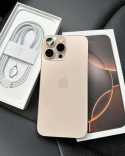 Apple IPhone 16 Pro Max 256gb  Unlocked, FREE Smartwach/ Headphones. Pay $1 Today Rest in payments. NO CREDIT NEEDED FINANCING