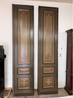 Pair of antique French doors for sale