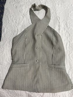 Women’s Button Up Halter Top 