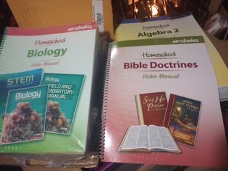 Abeka Grade 10 Text, Test and Quiz books. Never used.