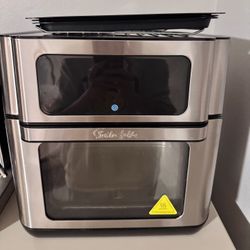 Sur La Table Multi-Function Air Fryer, 13 qt, Black