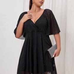 Sparkly Sheer Dress